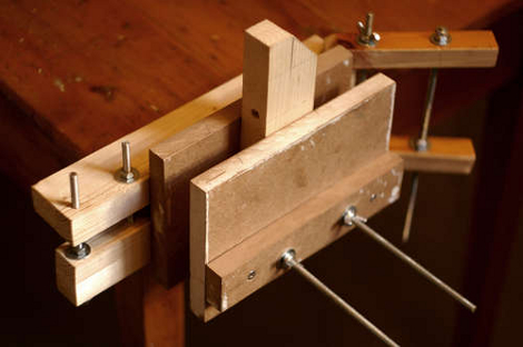 Bench Vise japanese woodworking workbench DIY PDF Plans 