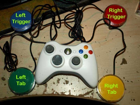xbox controller mod. Xbox 360 controller mod for a