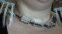 Controller and Bluetooth reciever module hidden in necklace