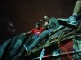 Greg Needel and Caleb Craft riding the dragon