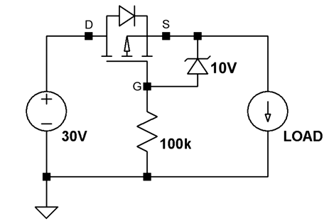 Mosfet reverse input protection vs. diode question