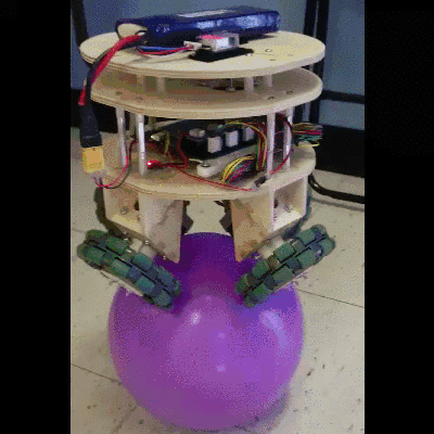 University of Omaha's Ball Balancing Robot
