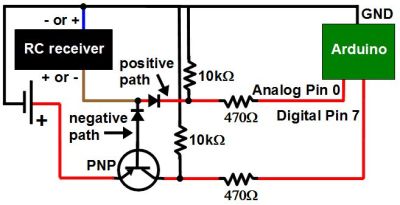 Using a transistor